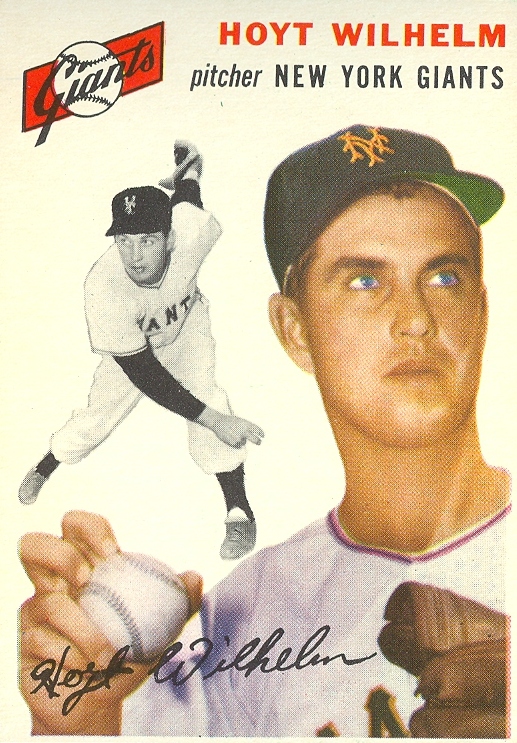 Hoyt Wilhelm, left, and Wilbur Wood, Chicago White Sox relief pitches, show  grips on their favorite pitch, July 20, 1968 in Chicago, the knuckleball,  which has baffled opposing American League batters all