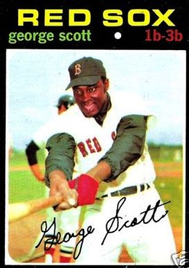 Red Sox George 'Boomer' Scott, All-Star 1B, dies at 69