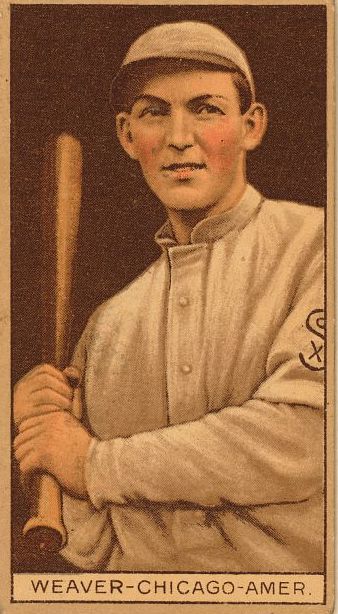 Buck Weaversolid fielding 3rd baseman for the White Sox during their  World Series appearances in 1917 …