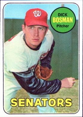 Dick Bosman (Courtesy of the Topps Company)