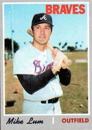  1981 Topps # 457 Mike Lum Atlanta Braves (Baseball